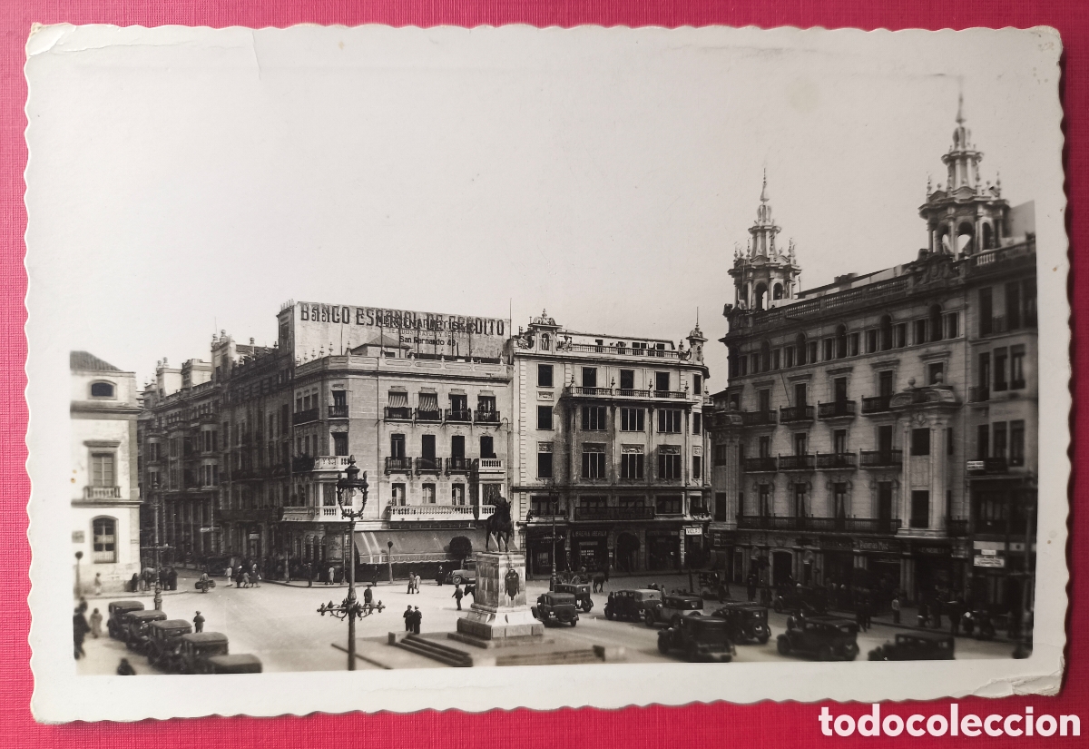 Postales: C&Oacute;RDOBA PLAZA TENDILLAS POSTAL FOTOGR&Aacute;FICA ANIMADA C. 1950