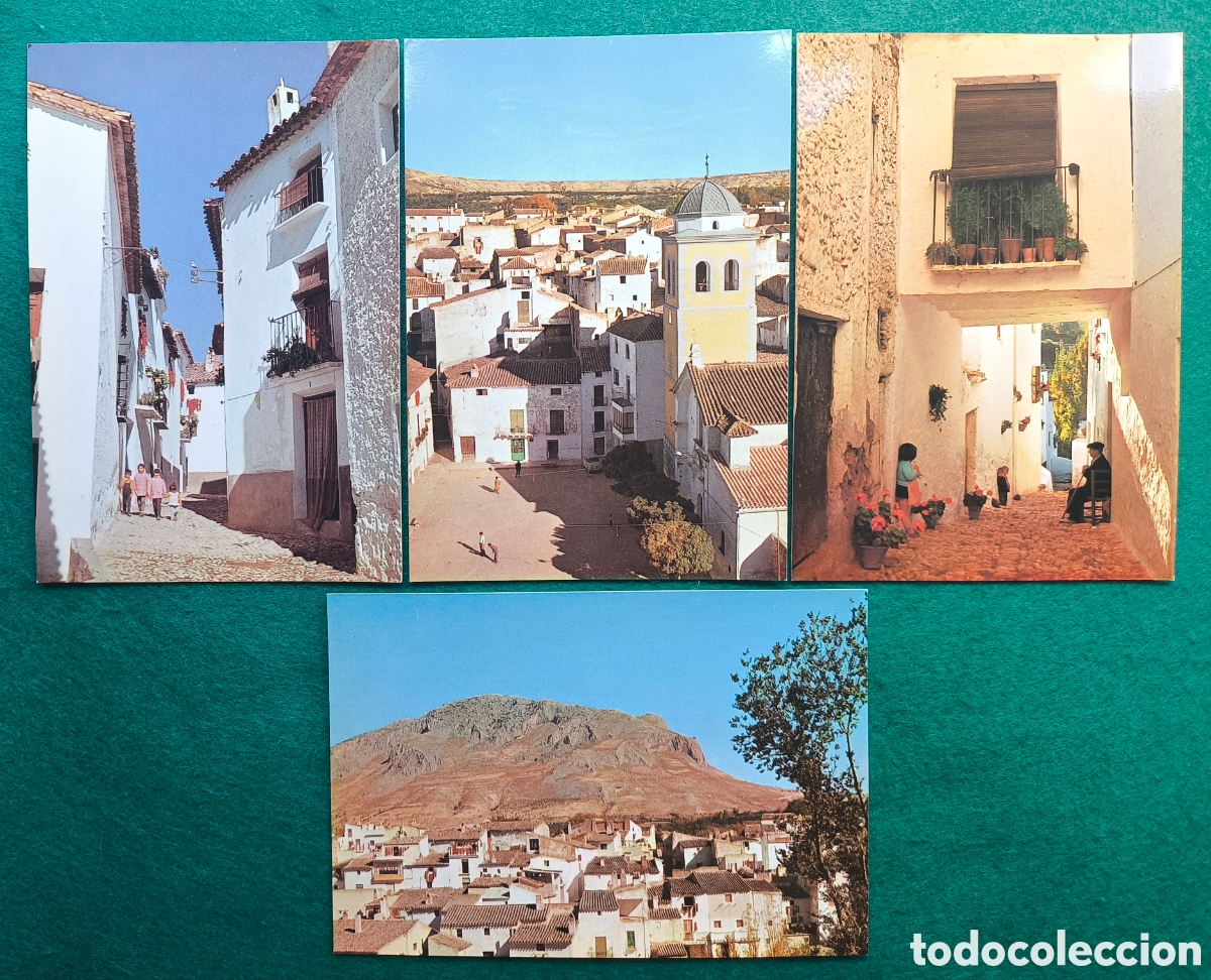 Postales: Z&Uacute;JAR POSTAL A COLOR LOTE 4 BAZA GRANADA C. 1965