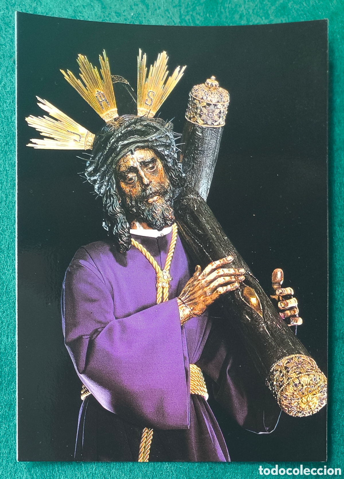 Postales: JES&Uacute;S DEL GRAN PODER POSTAL A COLOR FOTOGRAF&Iacute;A HARETON SEVILLA
