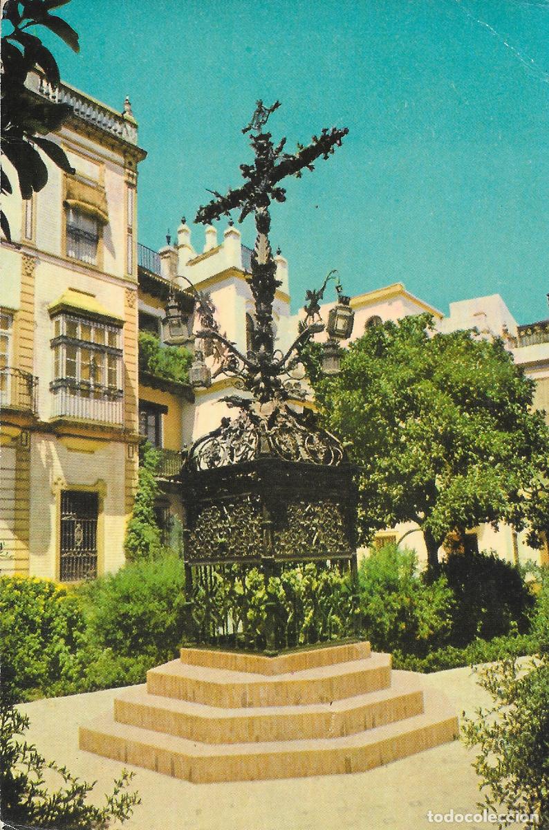Postales: [POSTAL] Plaza de Santa Cruz. Sevilla (sin circular)