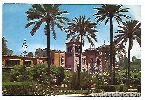Postales: PLAZA DE AMERICA. PABELLON MUDEJAR.- SEVILLA
