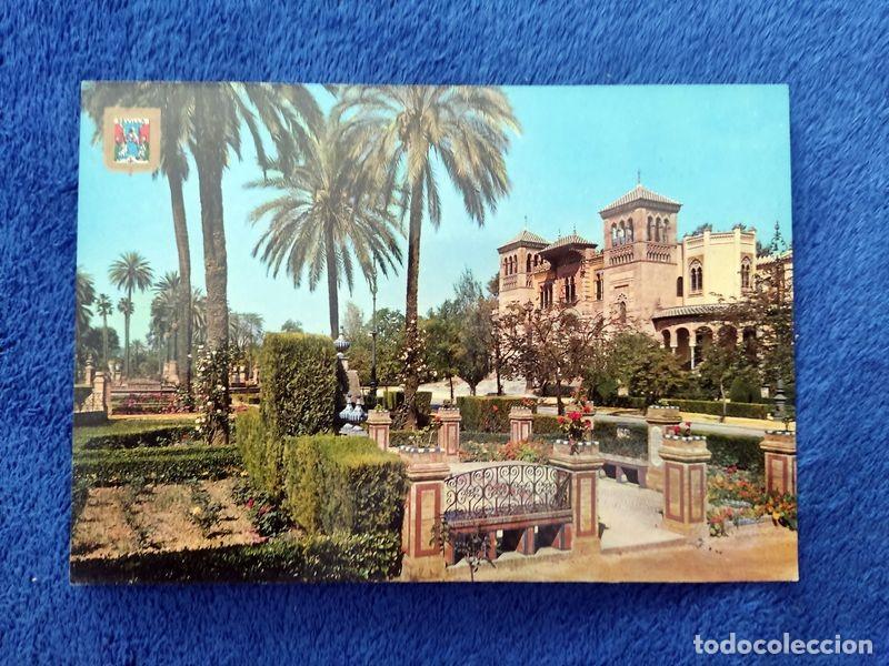 Postales: POSTAL ANDALUCIA SEVILLA PALACIO MUDEJAR NO CIRCULADA