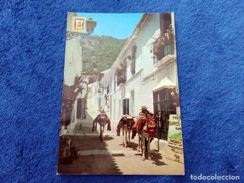 Postales: POSTAL ANDALUCIA MALAGA MIJAS CALLE DE SAN SEBASTIAN CIRCULADA