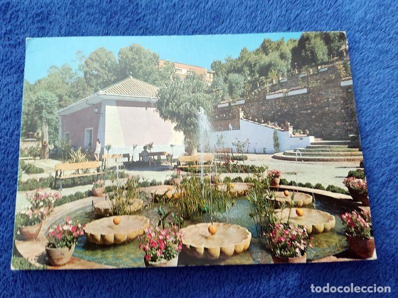 Postales: POSTAL ANDALUCIA GRANADA LANJARON 1977 JARDINES Y MANANTIAL CAPUCHINA CIRCULADA