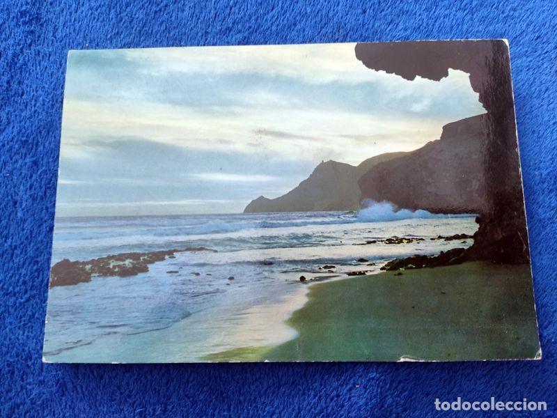Postales: POSTAL ANDALUCIA ALMERIA PLAYA DE MONSUL CIRCULADA