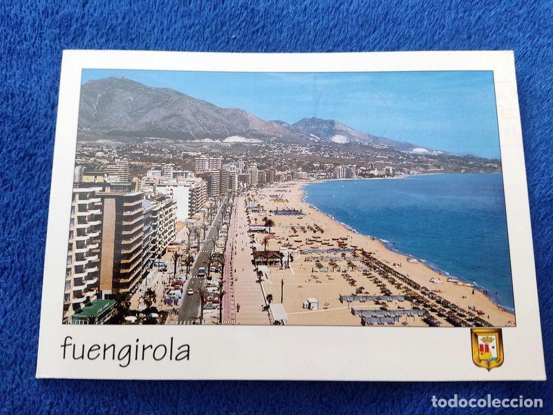 Postales: POSTAL ANDALUCIA MALAGA FUENGIROLA PASEO MARITIMO CIRCULADA