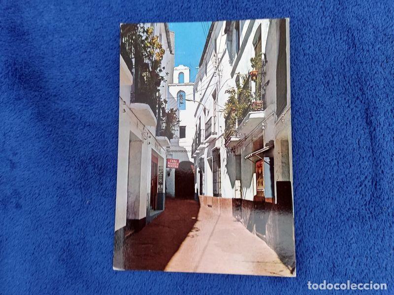 Postales: POSTAL ANDALUCIA MALAGA MARBELLA CALLE TIPICA CIRCULADA