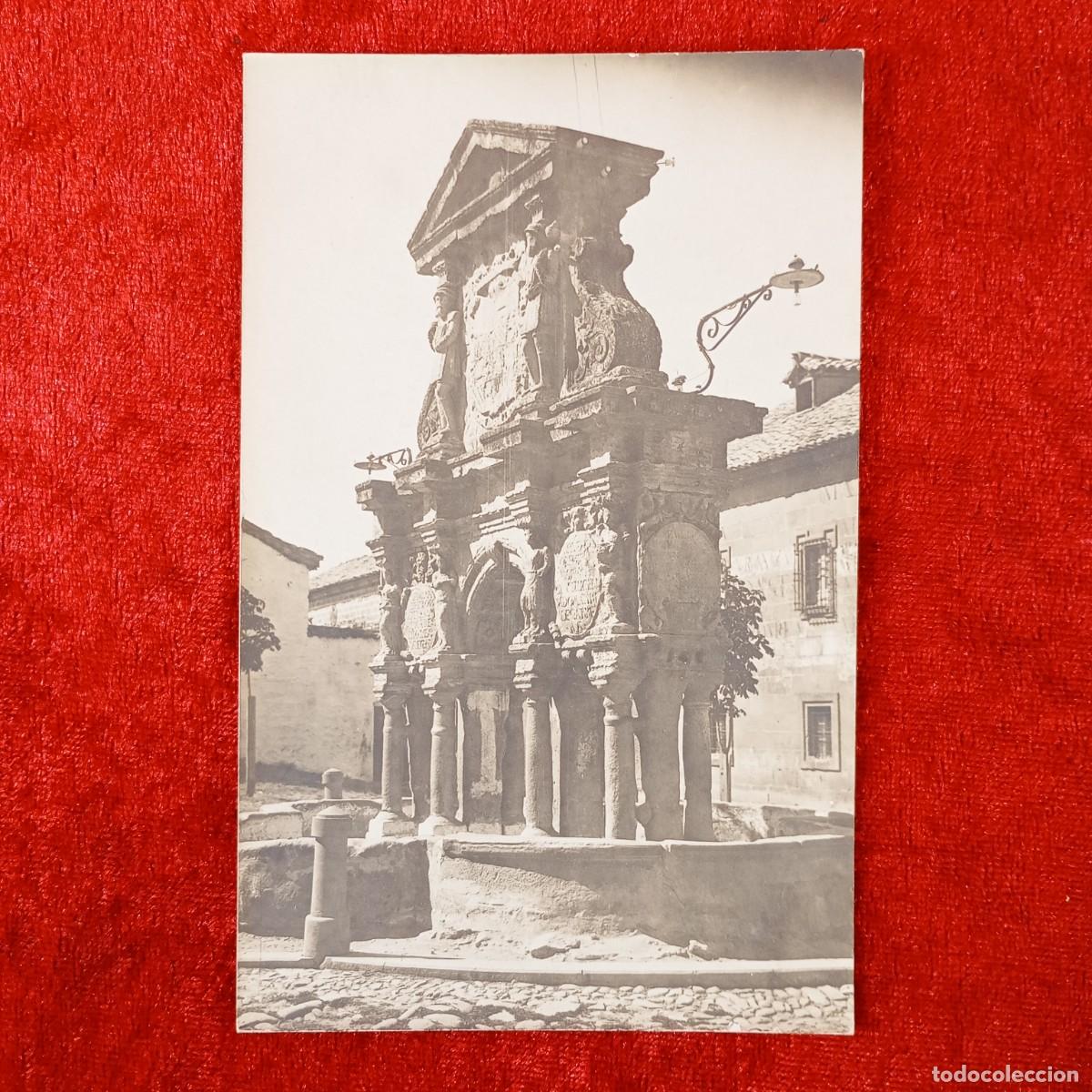 Postales: POSTAL - BAEZA - FUENTE DE SANTA MAR&Iacute;A - C. 1900 - &Uacute;NICA - RAR&Iacute;SIMA / 1945