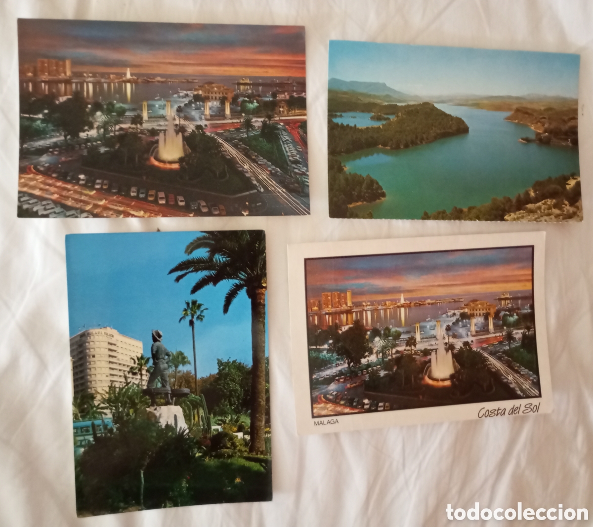 Postales: 11 postales de M&aacute;laga sin circular - Foto 2