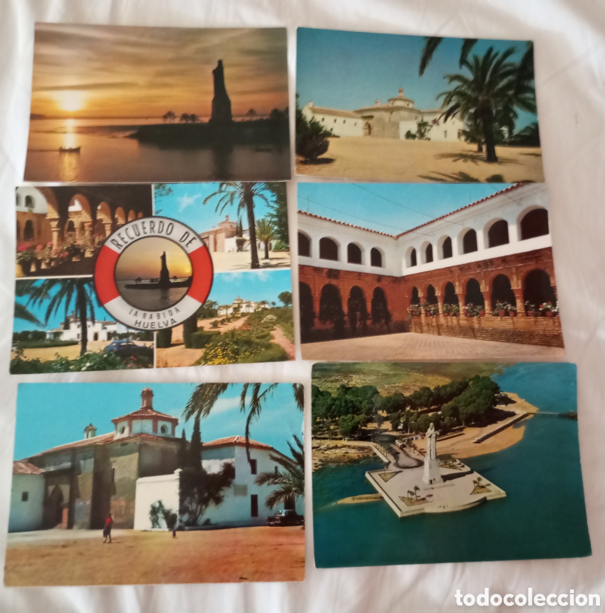 Postales: 6 postaes Huelva sin circular