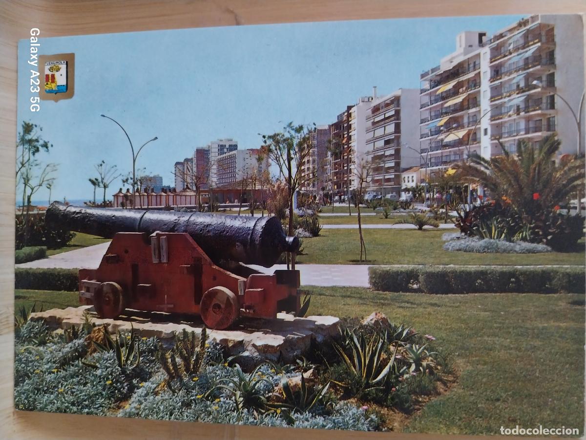 Postales: FUENGIROLA PASEO MARITIMO ED FISA 54 SC ORIGINAL ANIMADA COCHES CL&Aacute;SICOS