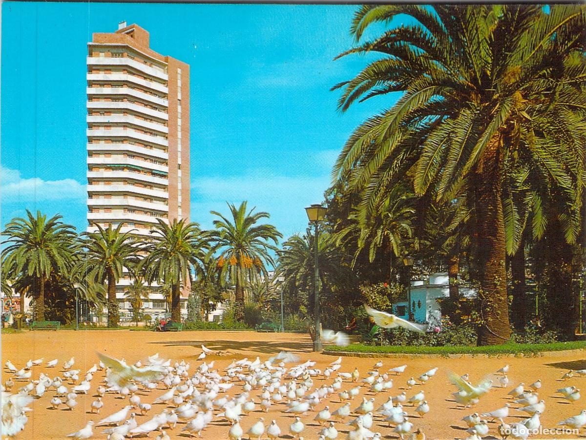 Postales: Postal de los Jardines del Parque en Huelva