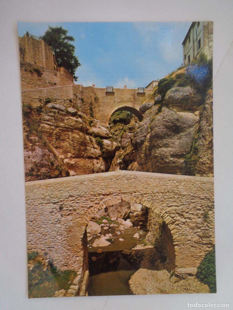 Postales: POSTAL DE RONDA ( MALAGA ): PUENTES VIEJO Y ARABE