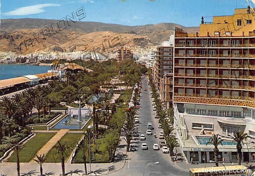 Postales: Parque de Jos&eacute; Antonio (Almer&iacute;a) - Escrita - 1973