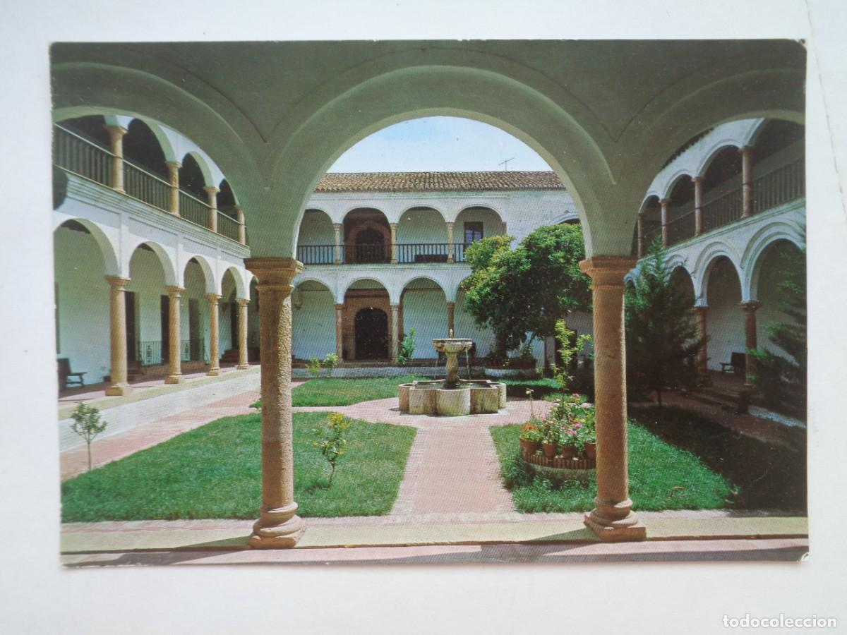 Postales: POSTAL DE RONDA ( MALAGA ): CONVENTO MADRE DE DIOS , PATIO CENTRAL