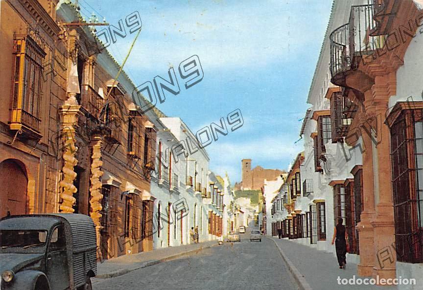 Postales: Calle de Jos&eacute; Antonio de Osuna (Sevilla) - Escrita, a&ntilde;os 60