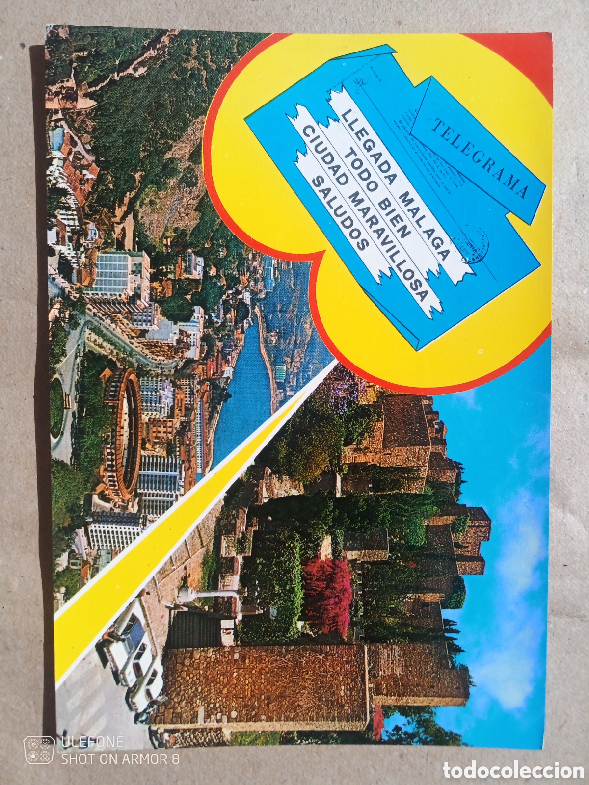 Postales: Postal M&aacute;laga 142 - Bellezas de la ciudad - Escrita