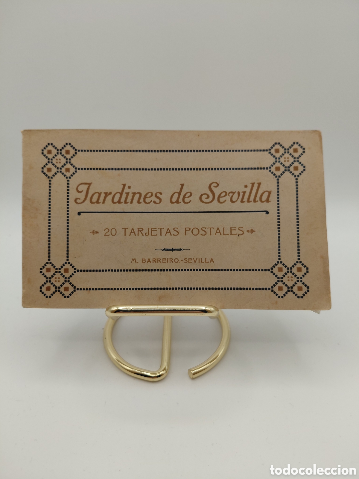 Postales: SEVILLA / JARDINES DE SEVILLA , 20 POSTALES / EDICION M. BARREIRO - HAUSER MENET