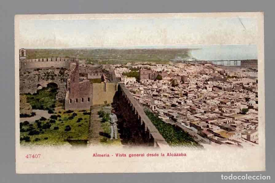 Postales: TARJETA POSTAL ALMERIA VISTA GENERAL DESDE LA ALCAZABA