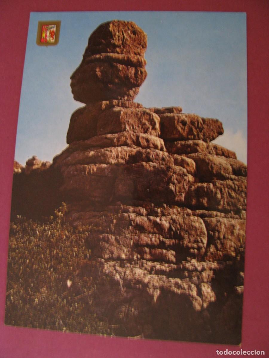 Postales: POSTAL DE ANTEQUERA. EL TORCAL. CARA HUMANA. DOMINGUEZ 8