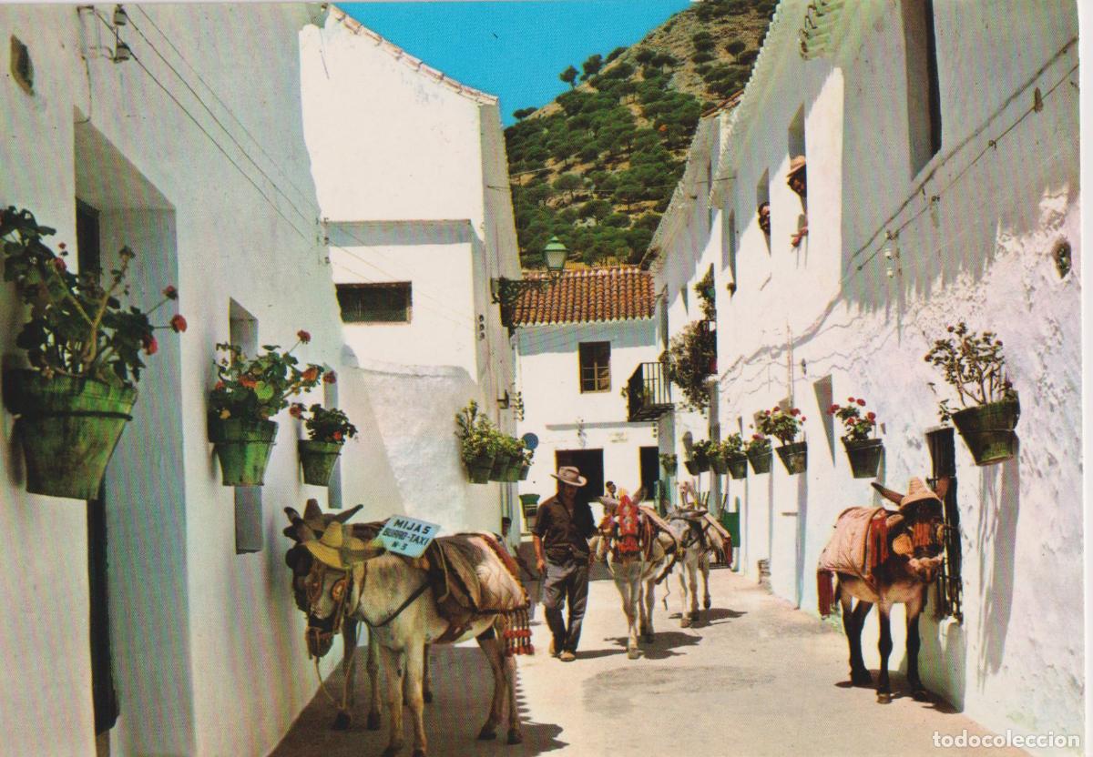 Postales: MIJAS (COSTA DEL SOL) CALLE T&Iacute;PICA - EDICIONES ARRIBAS N&ordm;2002 - CIRCULADA
