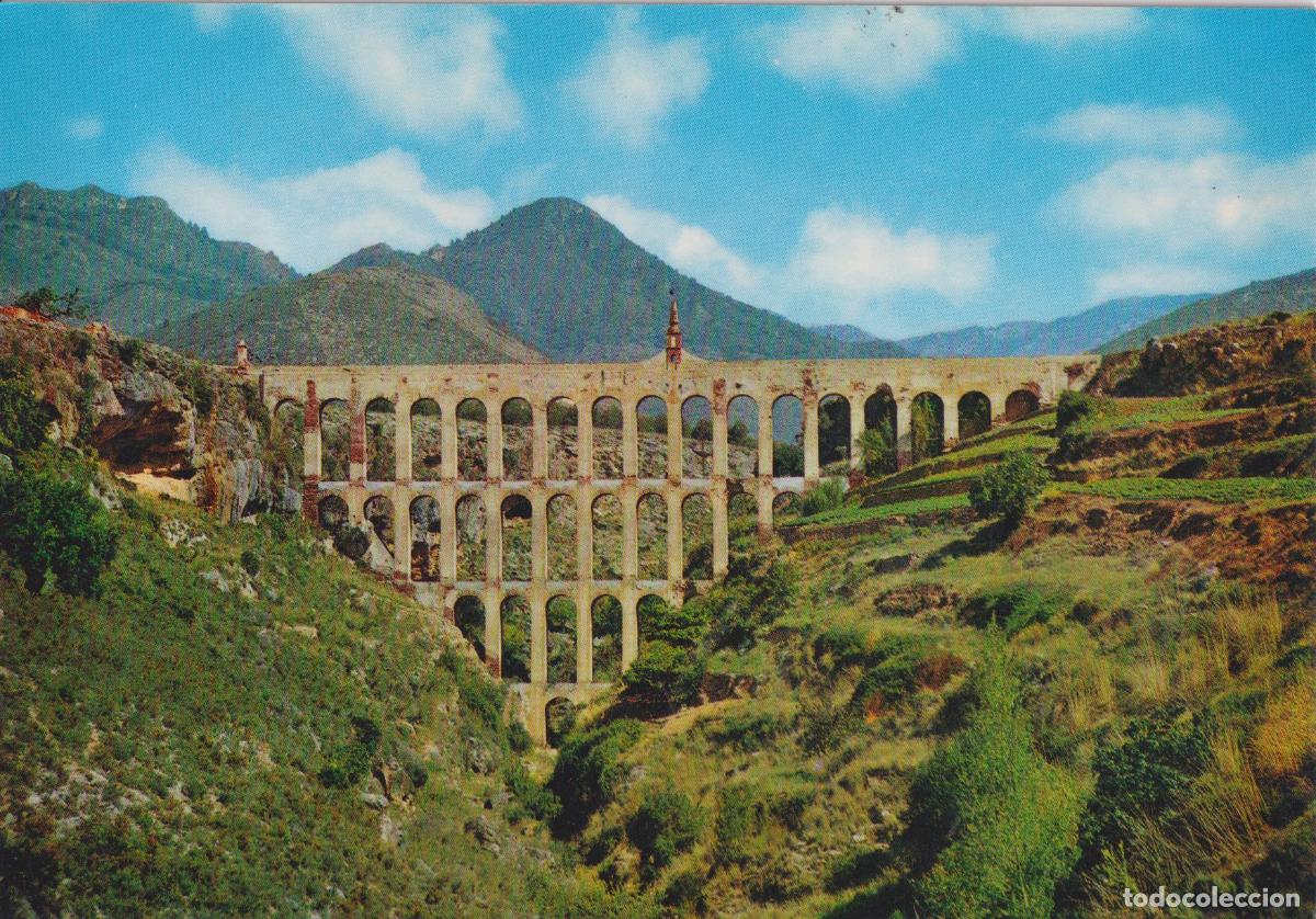 Postales: NERJA (COSTA DEL SOL) ACUEDUCTO - POSTALES COSTA DEL SOL 1975 - CIRCULADA
