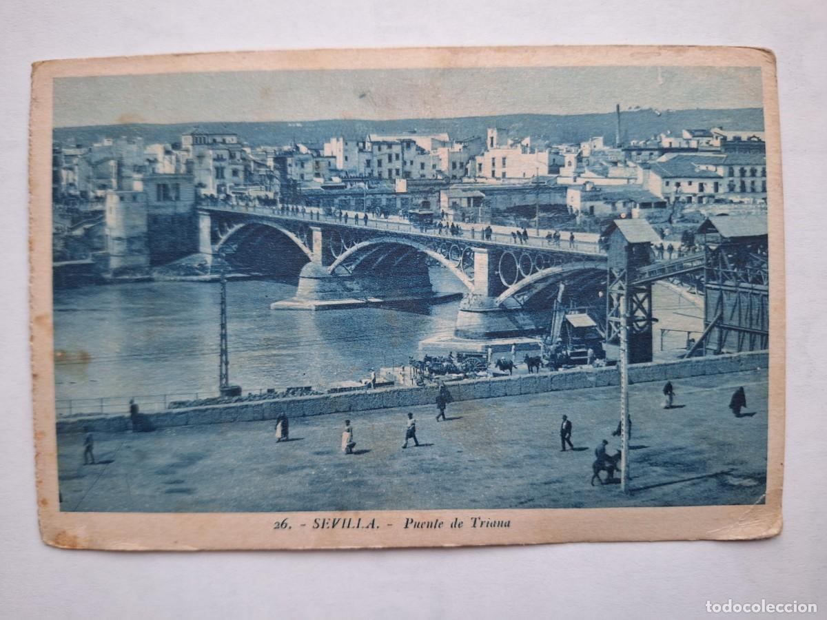 Postales: ANTIGUA POSTAL SEVILLA PUENTE DE TRIANA RV 2981