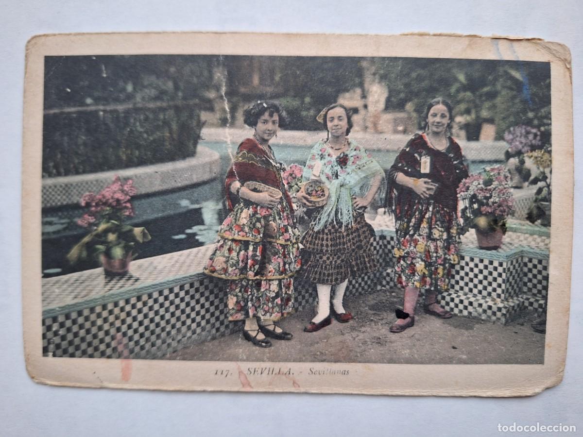Postales: ANTIGUA POSTAL SEVILLA SEVILLANAS RV 2982