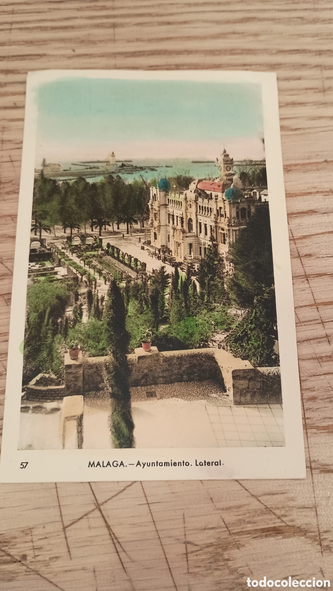 Postales: M&Aacute;LAGA - AYUNTAMIENTO. LATERAL - EDIC. ARRIBAS, ZARAGOZA