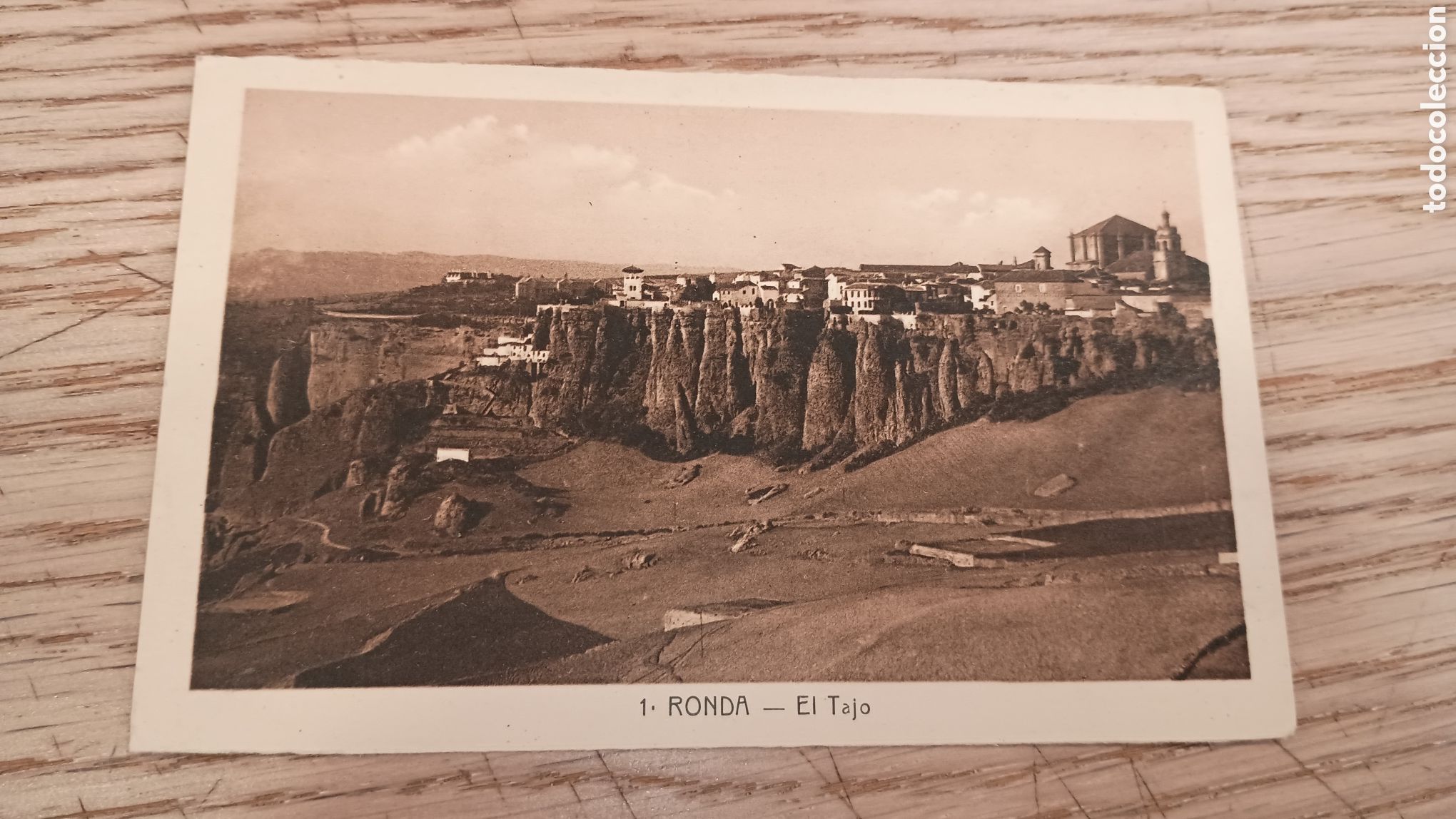 Postales: RONDA (M&Aacute;LAGA) - EL TAJO - L. ROISIN, BARCELONA