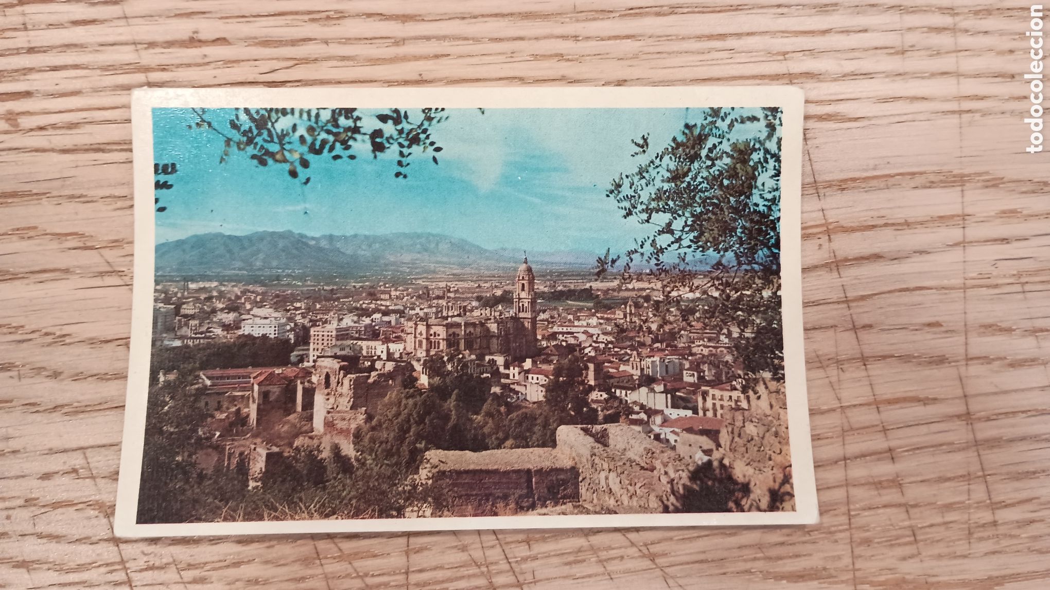 Postales: M&Aacute;LAGA - VISTA GENERAL - FOTOCOLOR GR&Aacute;FICA MAN&Eacute;N, BARCELONA - DOM&Iacute;NGUEZ