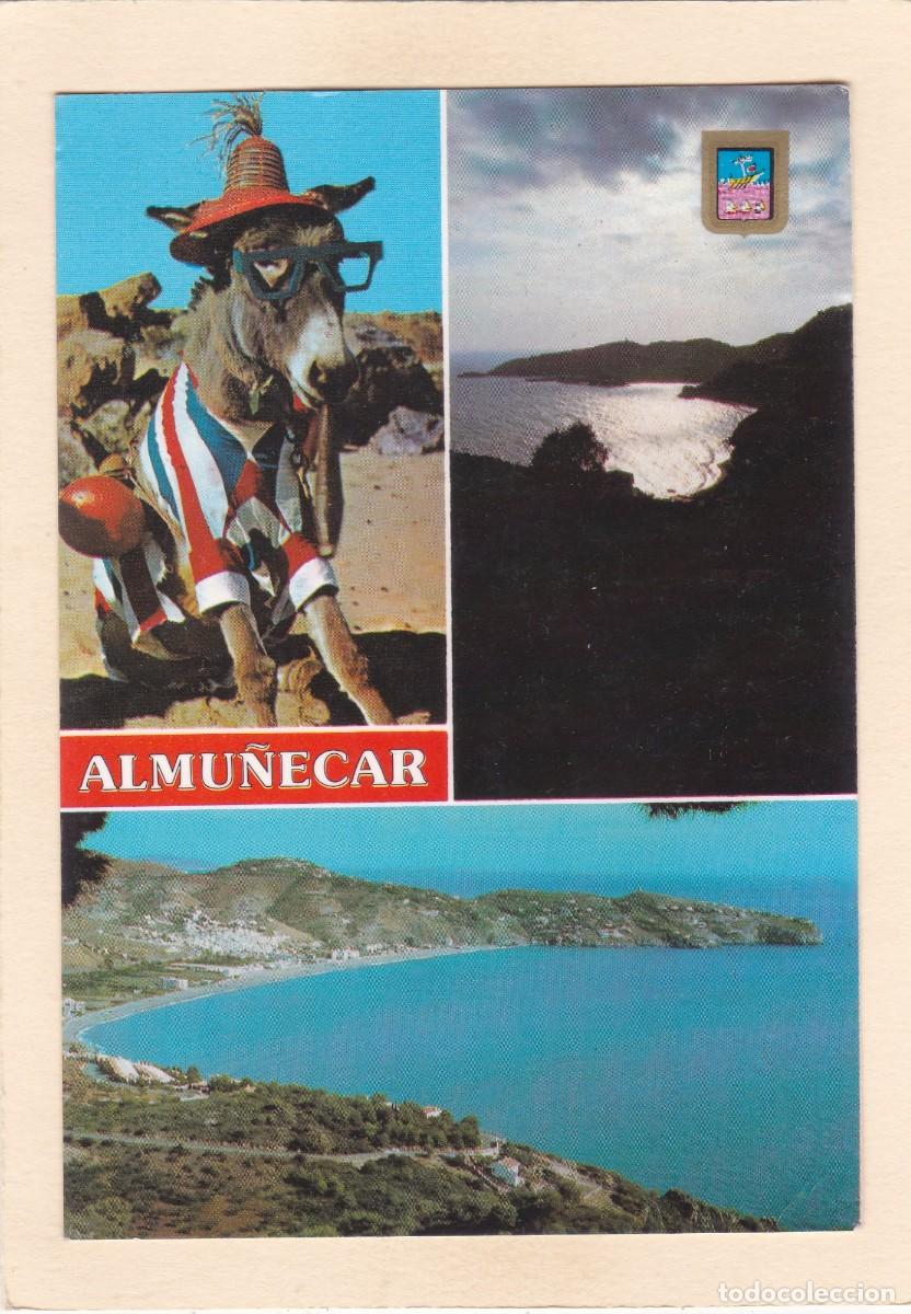 Postales: ALMU&Ntilde;ECAR (GRANADA). LA HERRADURA Y PUNTA DE LA MONA (1982) - COSTA DEL SOL