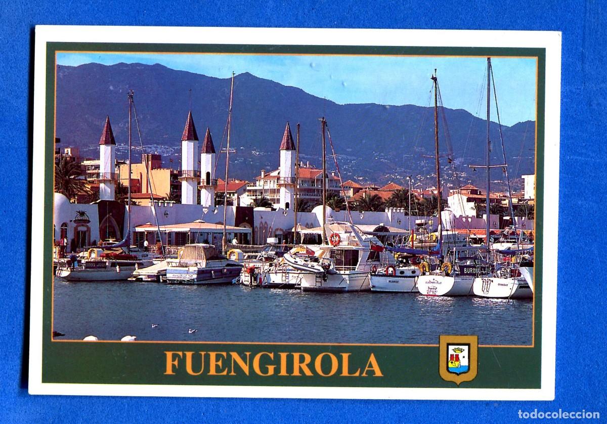 Postales: POSTAL SIN CIRCULAR FUENGIROLA 1 MALAGA EDITA ESCUDO DE ORO