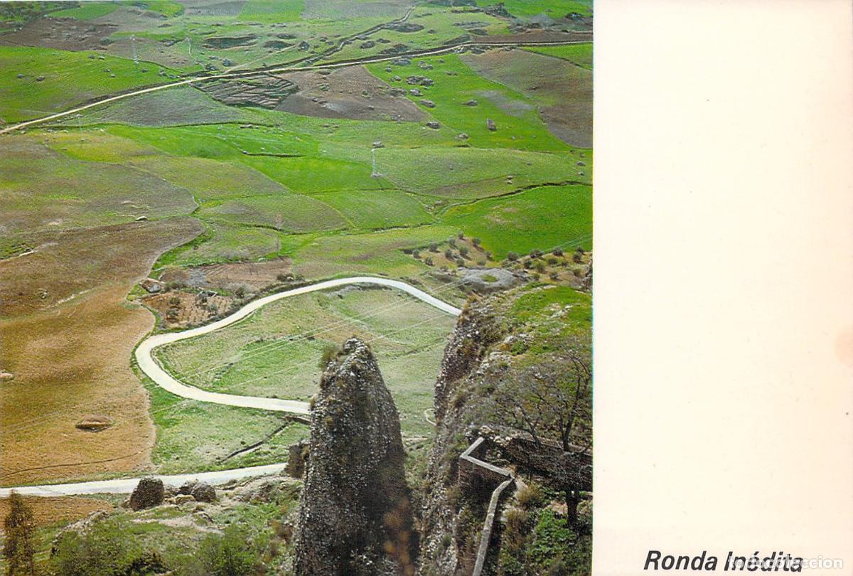 Postales: Postal de La Pi&ntilde;uela en Ronda, serie In&eacute;dita