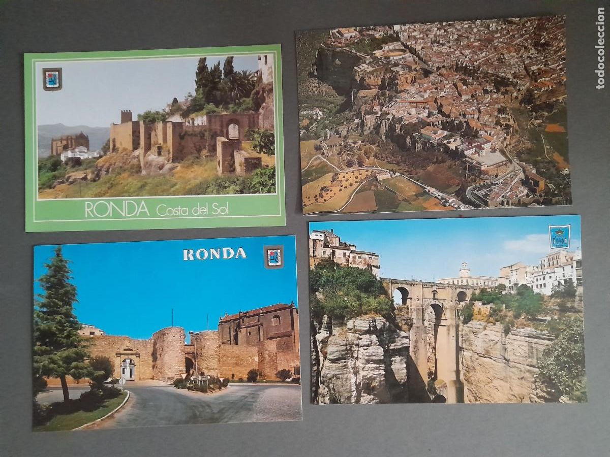 Postales: Lote 4 postales ronda