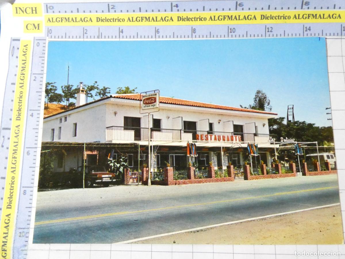 Postales: POSTAL DE JAEN. A&Ntilde;O 1969 BAIL&Eacute;N HOTEL RESTAURANTE DELICIAS. COCA COLA COCACOLA 20 LOZANO. 2749