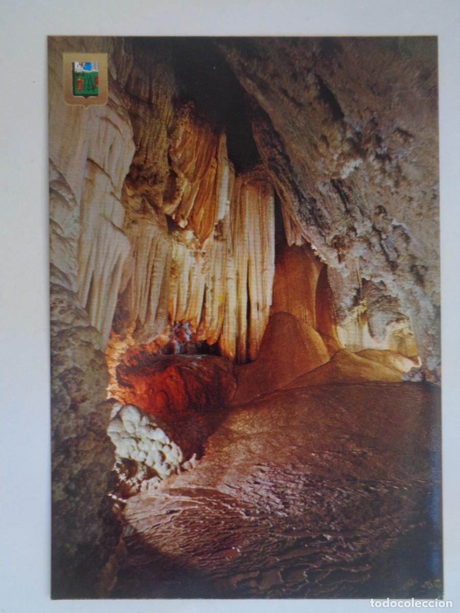 Postales: POSTAL DE ARACENA ( HUELVA ) - GRUTA DE LAS MARAVILLAS : SALON DE LAS PIELES