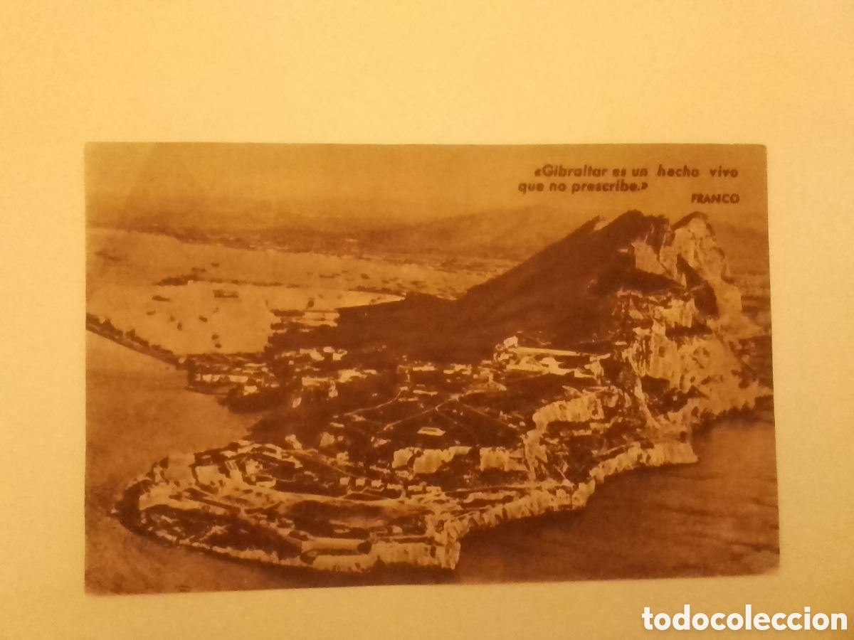 Postales: Antigua Tarjeta Postal de Gibraltar
