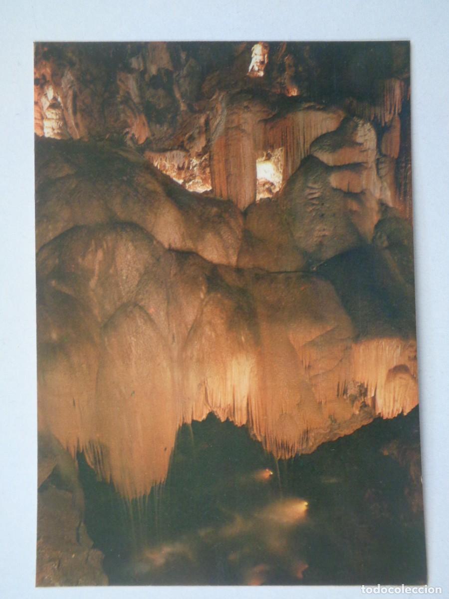 Postales: POSTAL DE ARACENA ( HUELVA ) - GRUTA DE LAS MARAVILLAS : CASCADA DE LAS CONCHAS