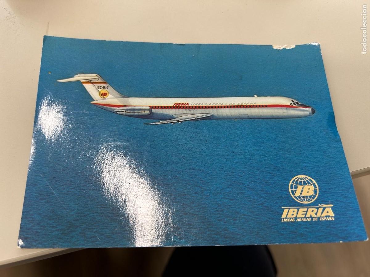 Postales: IBERIA JET DOUGLAS DC 9