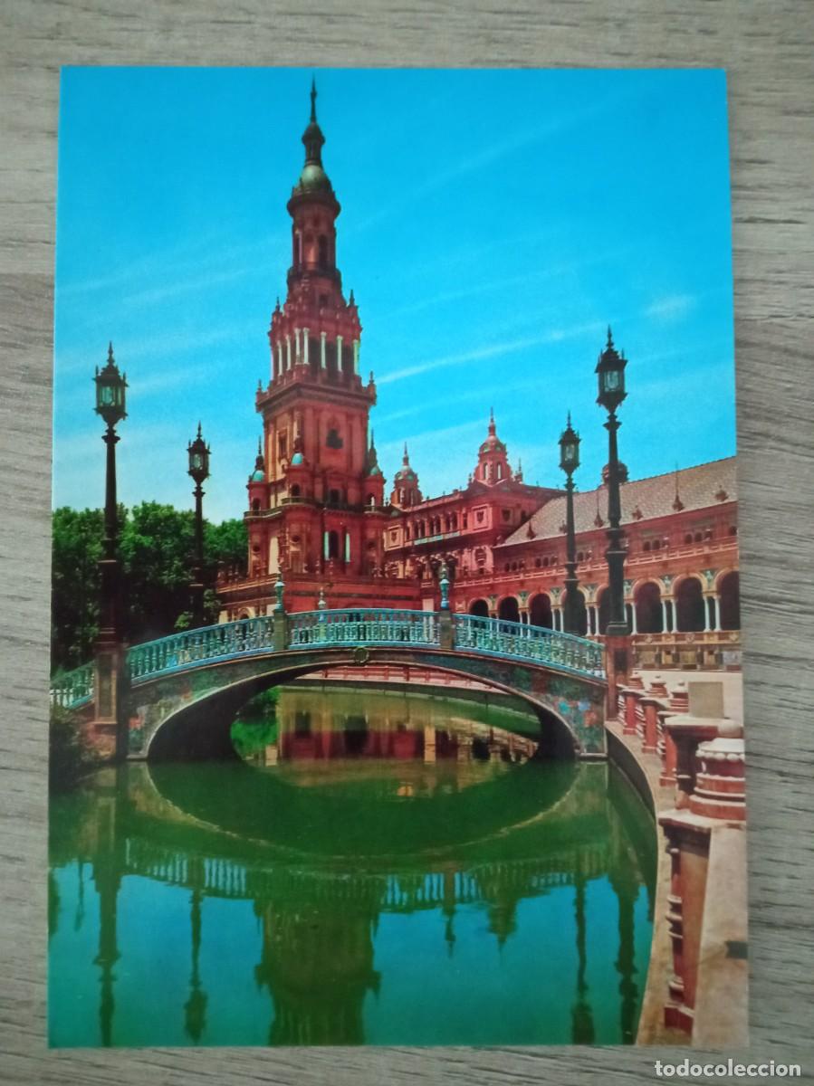 Postales: PLAZA DE ESPA&Ntilde;A, SEVILLA