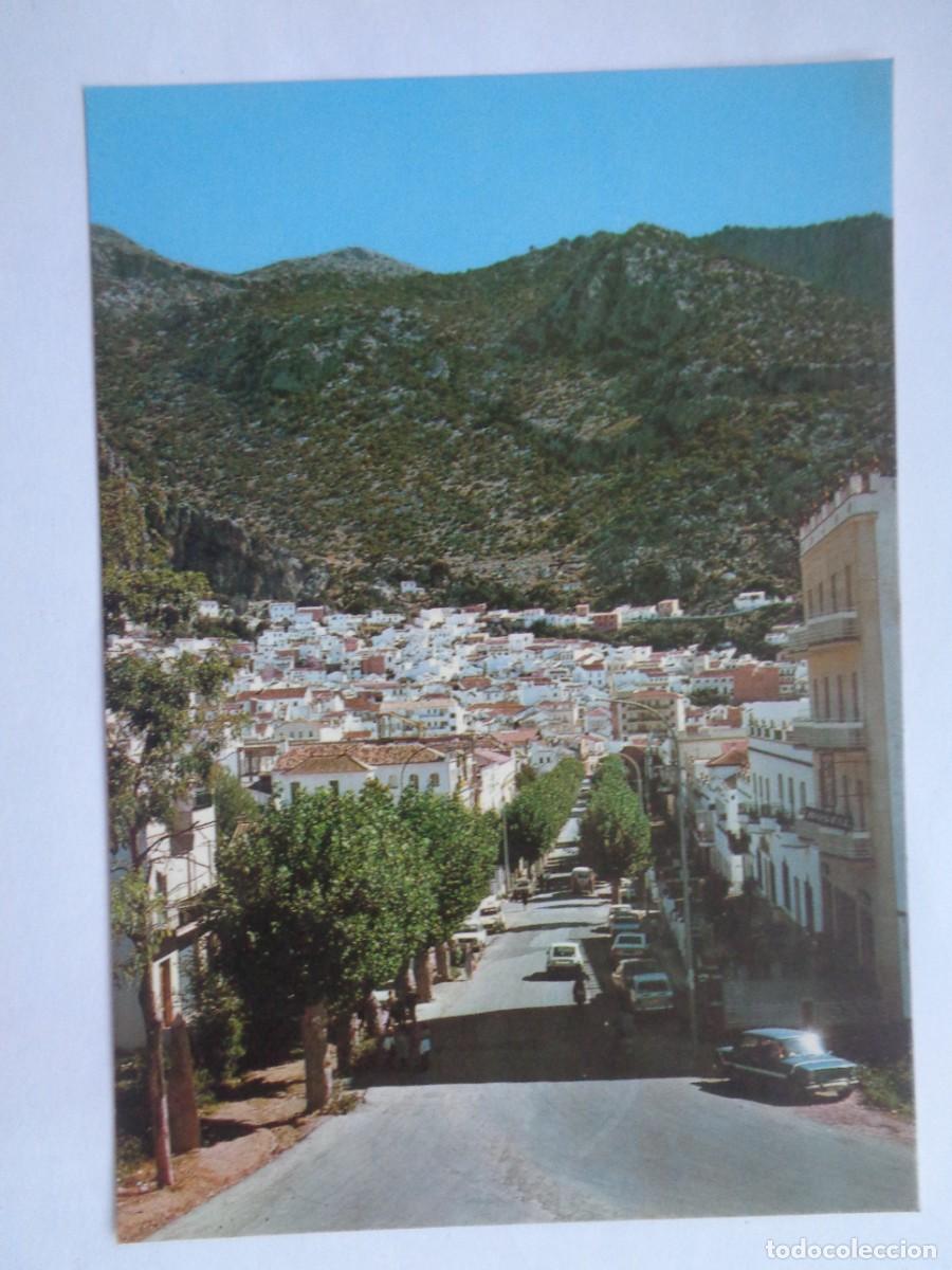 Postales: POSTAL DE UBRIQUE ( CADIZ ): ENTRADA POR LA CARRETERA DE RONDA