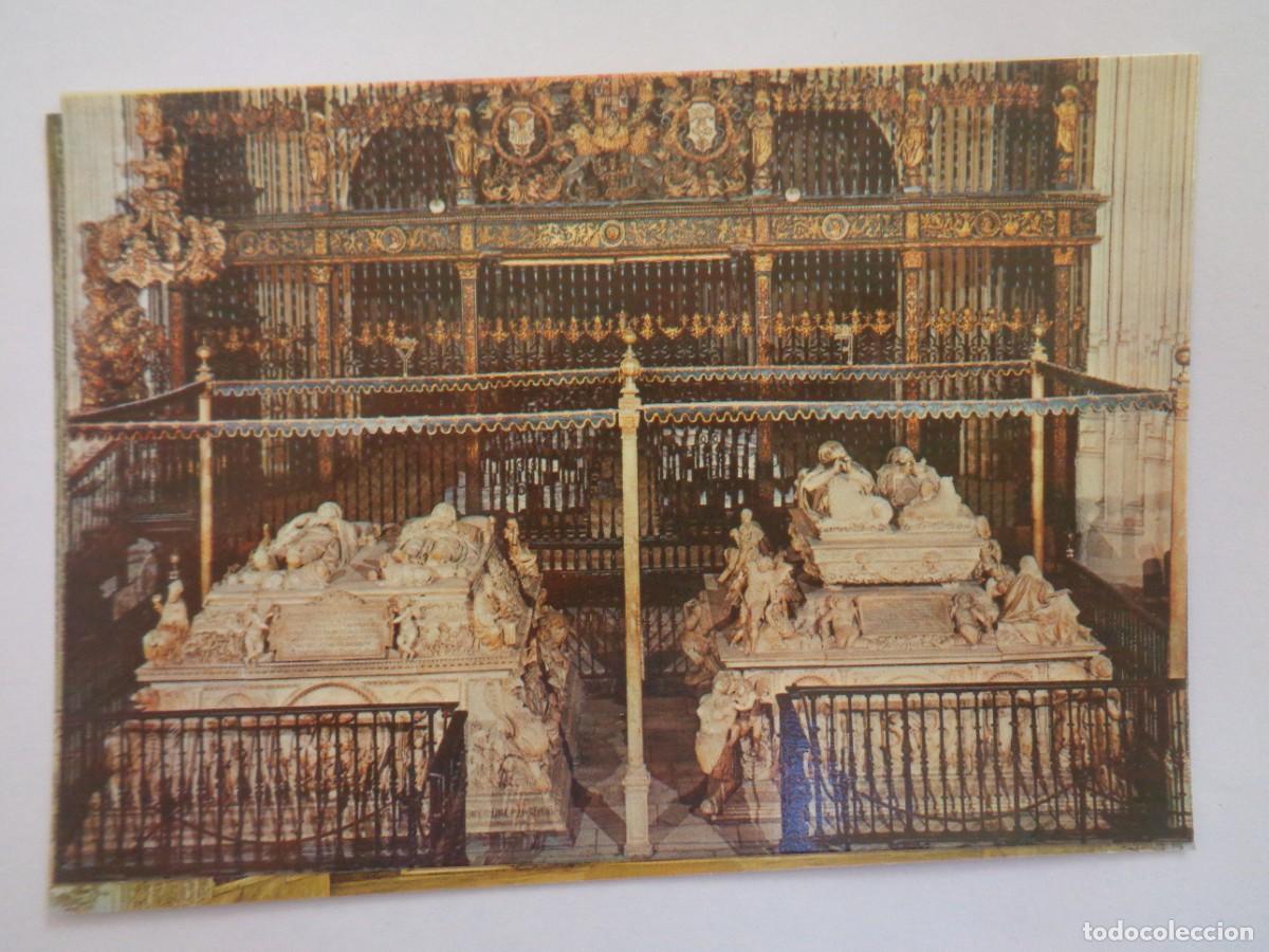 Postales: POSTAL DE GRANADA - CAPILLA REAL : SEPULCRO DE LOS REYES CATOLICOS