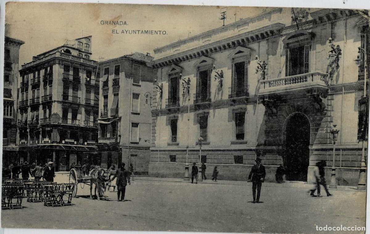 Postales: POSTAL ANTIGUA DE GRANADA. EL AYUNTAMIENTO. P-ANGRA-790
