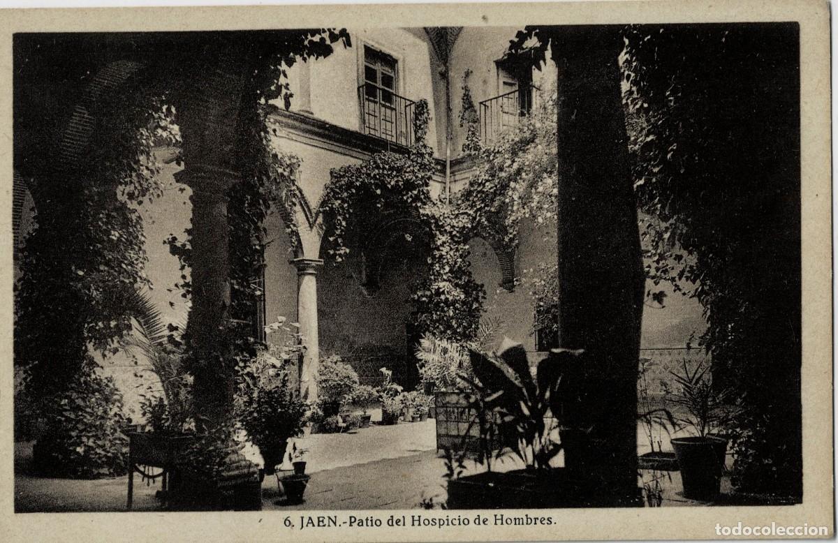 Postales: POSTAL MODERNA DE JAEN. PATIO DEL HOSPICIO DE HOMBRES. P-ANJ-104