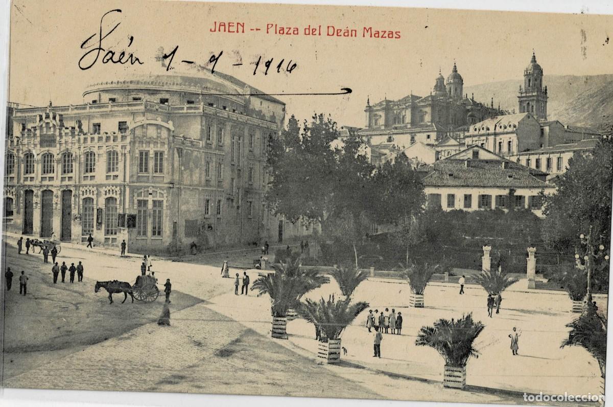 Postales: POSTAL ANTIGUA DE JAEN. PLAZA DEL DEAN MAZAS. P-ANJ-134