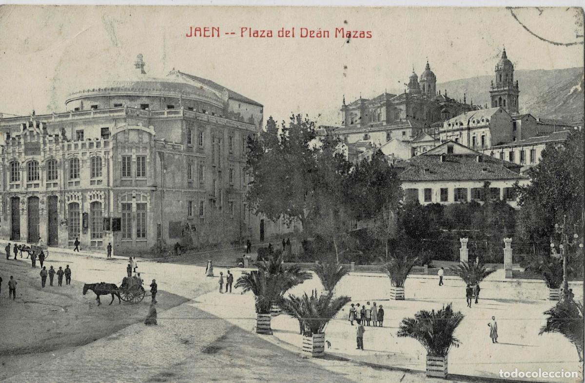Postales: POSTAL ANTIGUA DE JAEN. PLAZA DEL DEAN MAZAS. P-ANJ-135