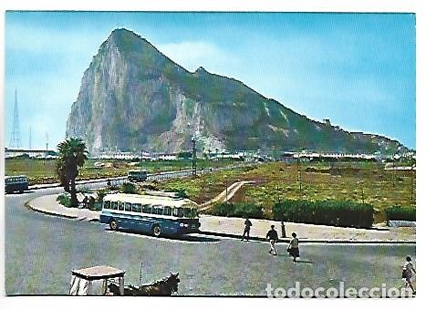 Postales: CAMPO NEUTRAL Y PE&Ntilde;ON DE GIBRALTAR.- LA LINEA DE LA CONCEPCION / CADIZ