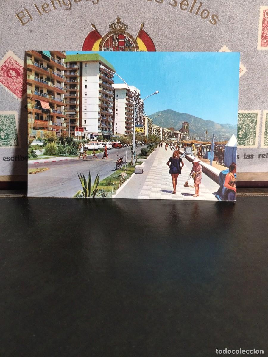 Postales: P6040 Postal Fuengirola 2025 Vista parcial del paseo mar&iacute;timo. Postales Costa del Sol