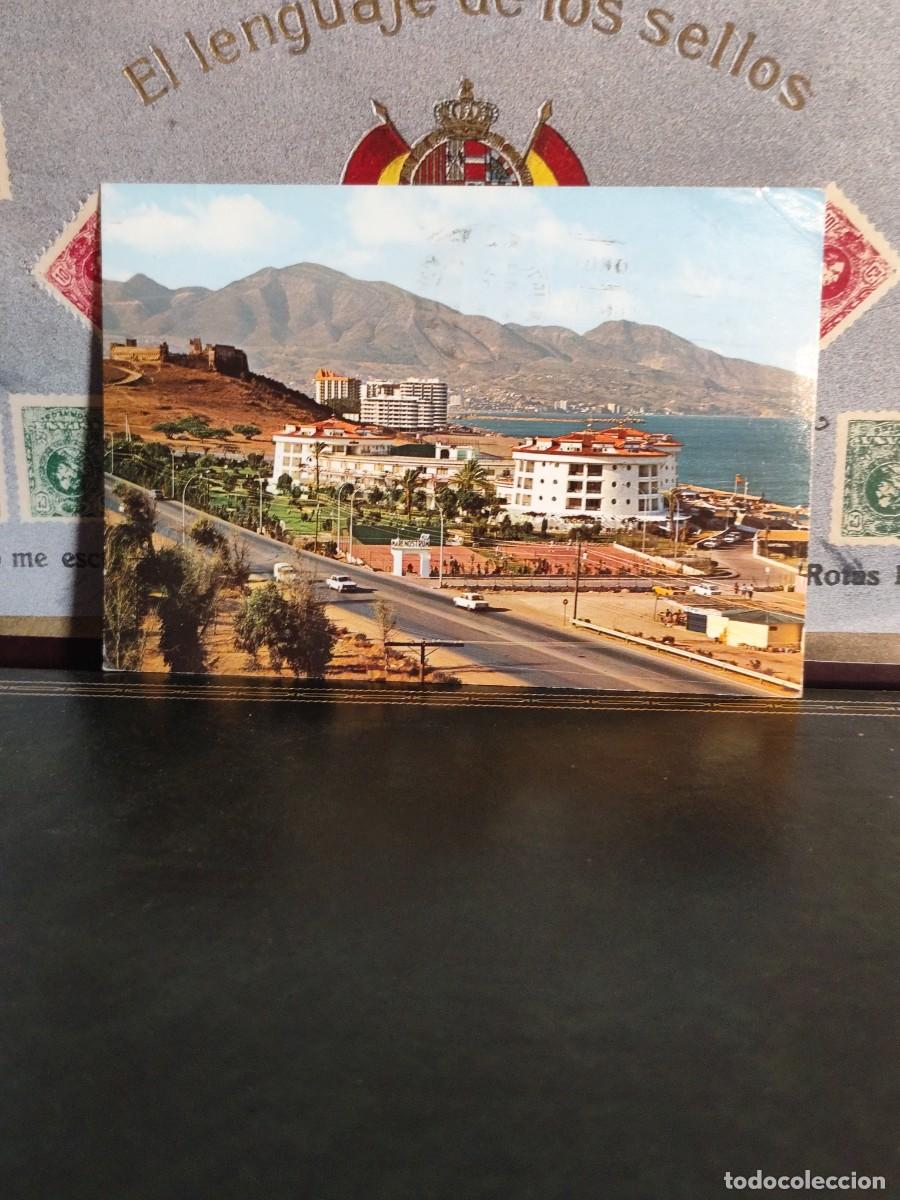 Postales: P6047 Postal Fuengirola 27 Hotel Mare Nostrum y Castillo de Sohails . Garc&iacute;a Garrabella